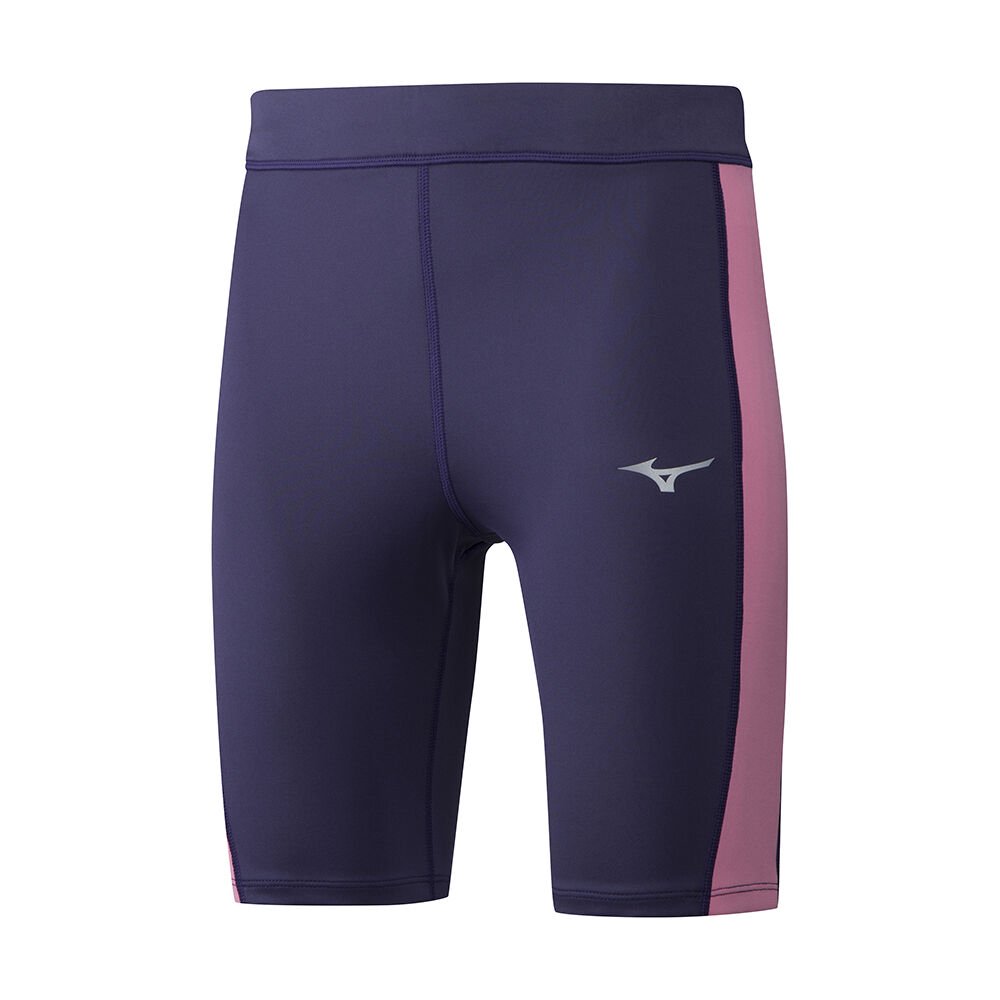 Mizuno Women's Tights Impulse Core Mid Peacock - FEDXHQR-10